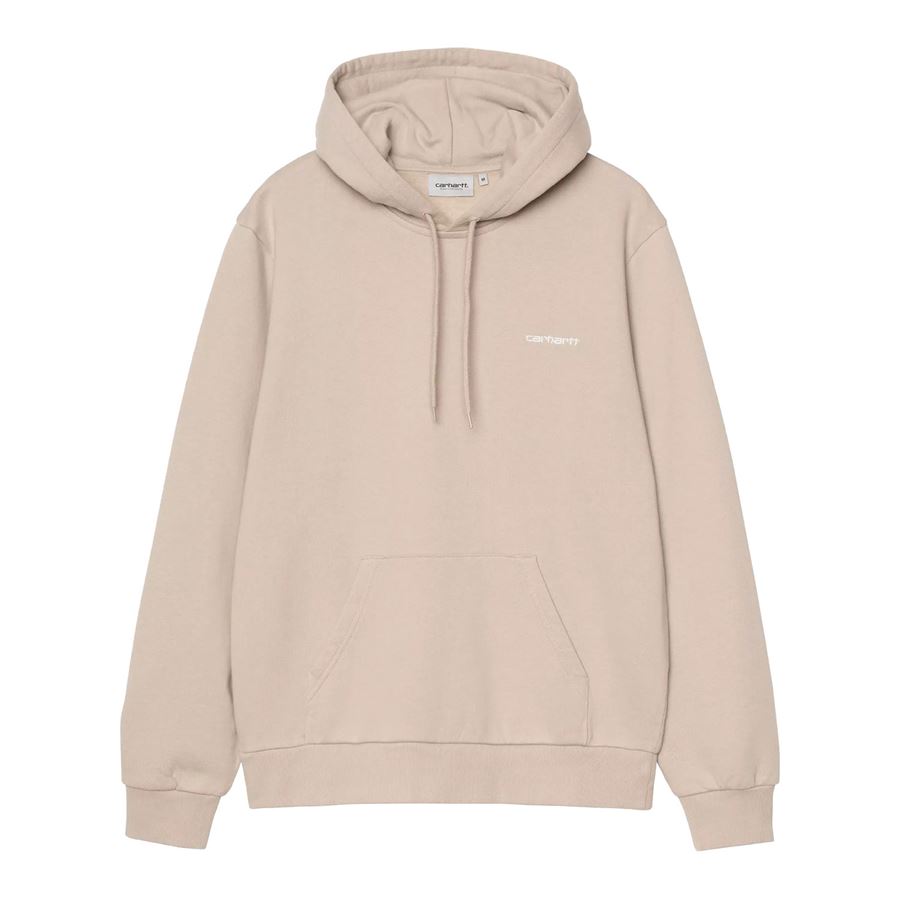 Hooded Script Embroidery Sweatshirt felpa con cappuccio da uomo Carhartt WIP | I0353922W1XX